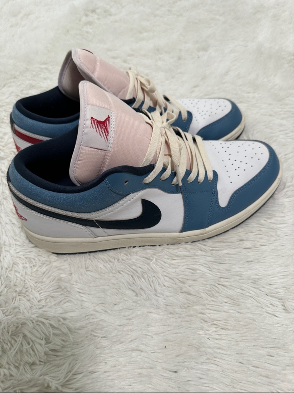 ❤️ Nike Air Jordan 1-Low SE Motion Pack Blue Sneaker